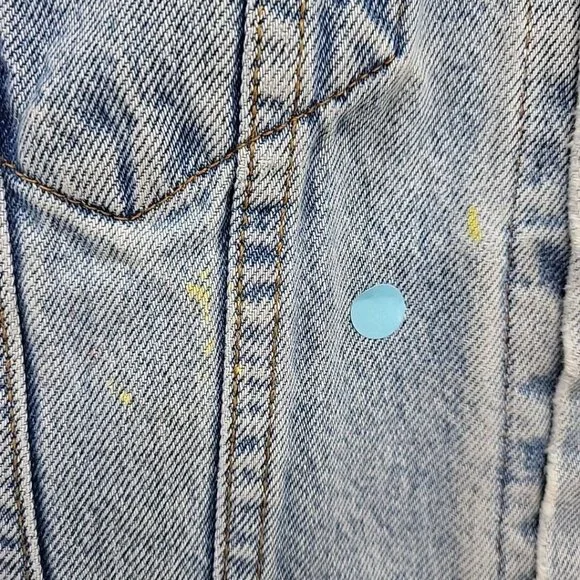 Vintage 90s Levis 70507 Jean Jacket Mens M Denim Classic Fit Trucker Flawed